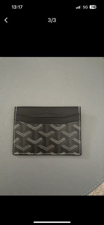 goyard card holder schwarz|Card holders .